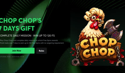 Chop Chop 7-Day Free Spins Challenge