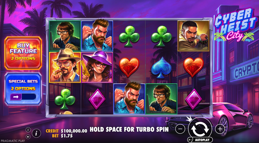 Cyberheist City slot demo - Pragmatic Play