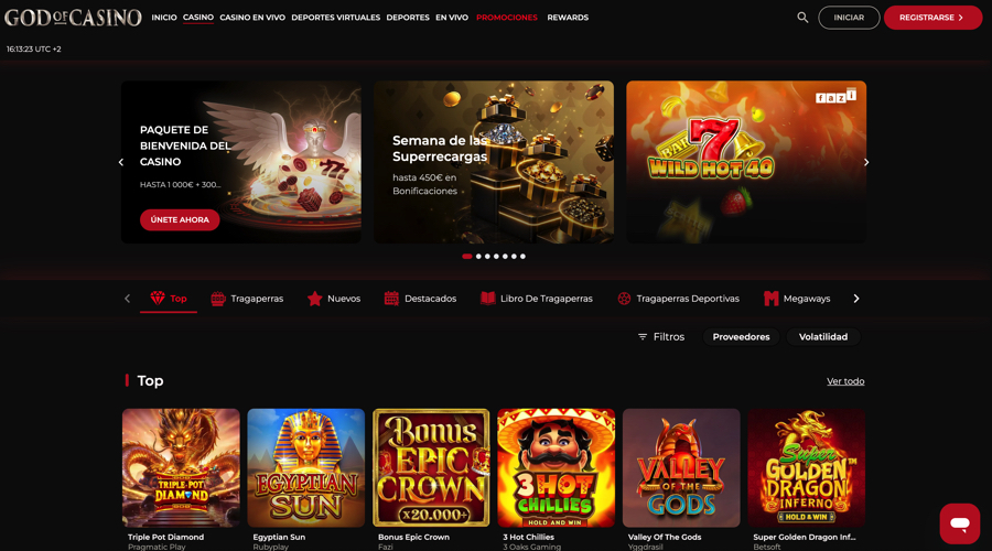 God of Casino VIP Play
