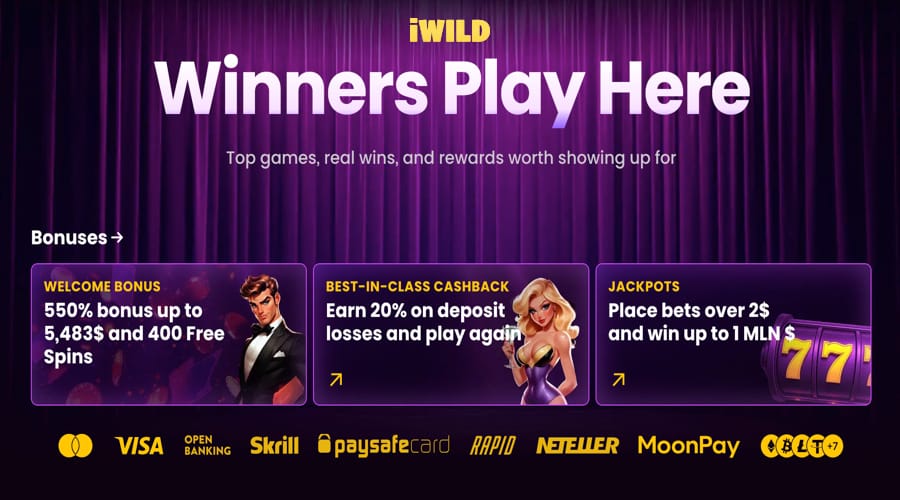 iWild Casino Canada Bonus