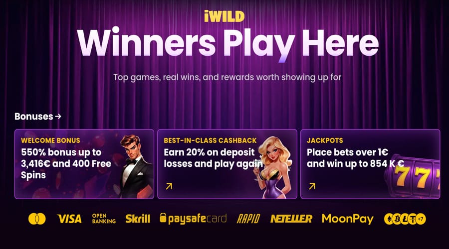 iWild Casino Swiss Bonus