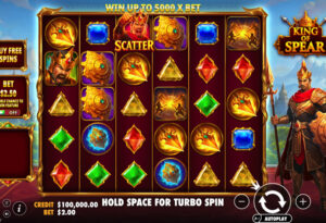King of Spear slot features
