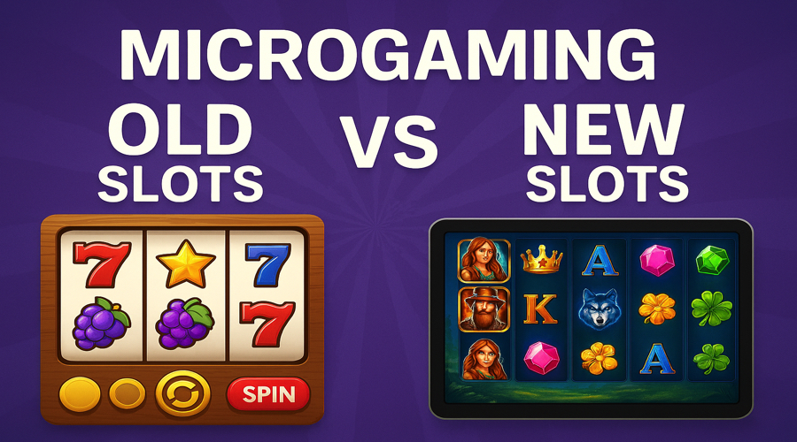 Microgaming - Old vs New Slots