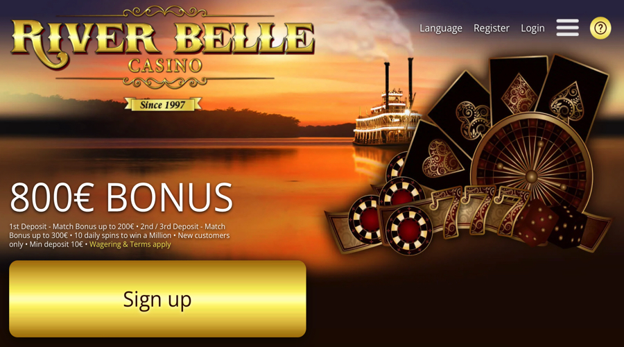 River Belle Deposit Bonus Code