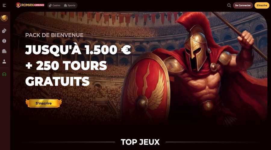 Roman Casino Belgium bonus