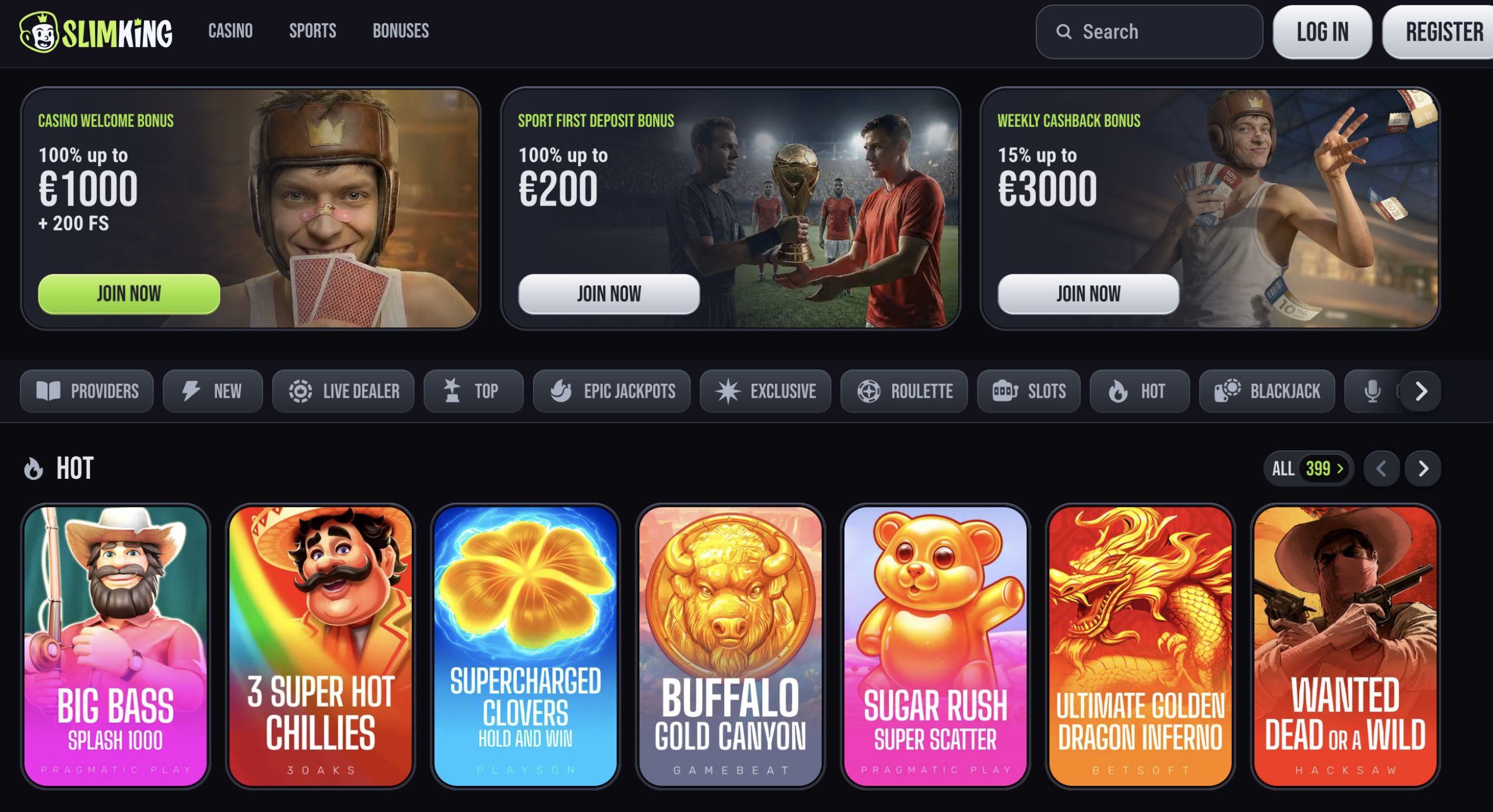 Slimiking Casino lobby 3