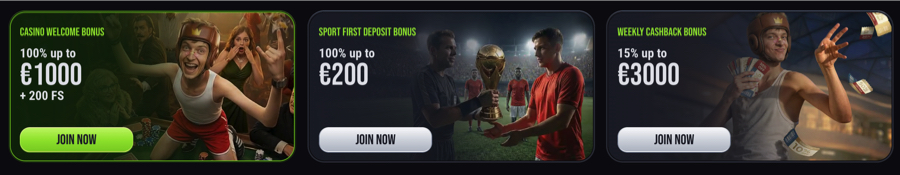 Slimking welcome offer