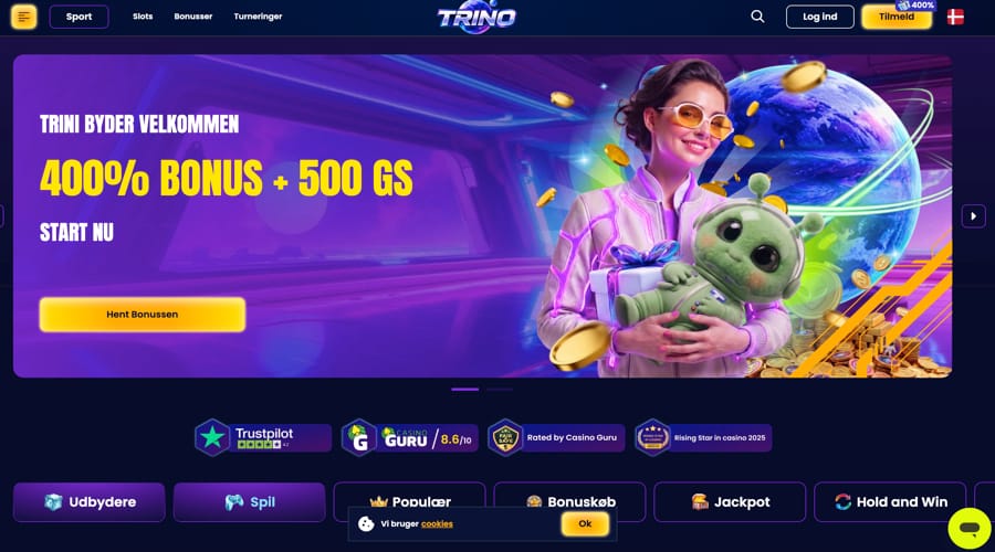 Trino Casino DK bonus