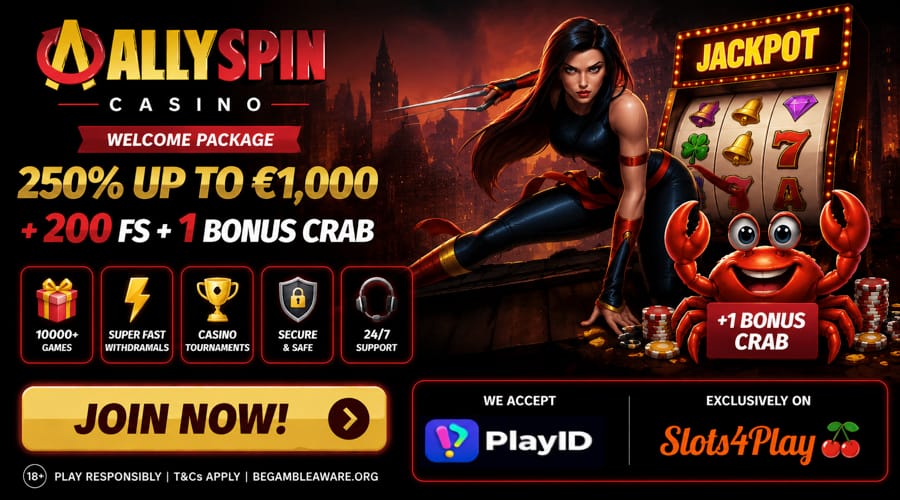 Allyspin Casino PlayID bonus