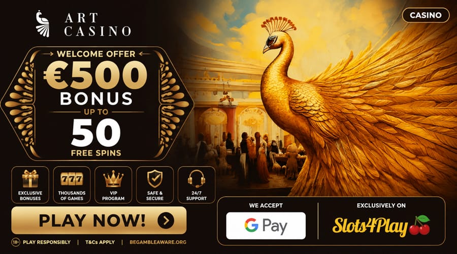 Art Casino Google Pay bonus
