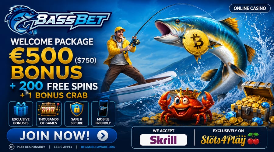 Bonus Skrill del casinò Bassbet