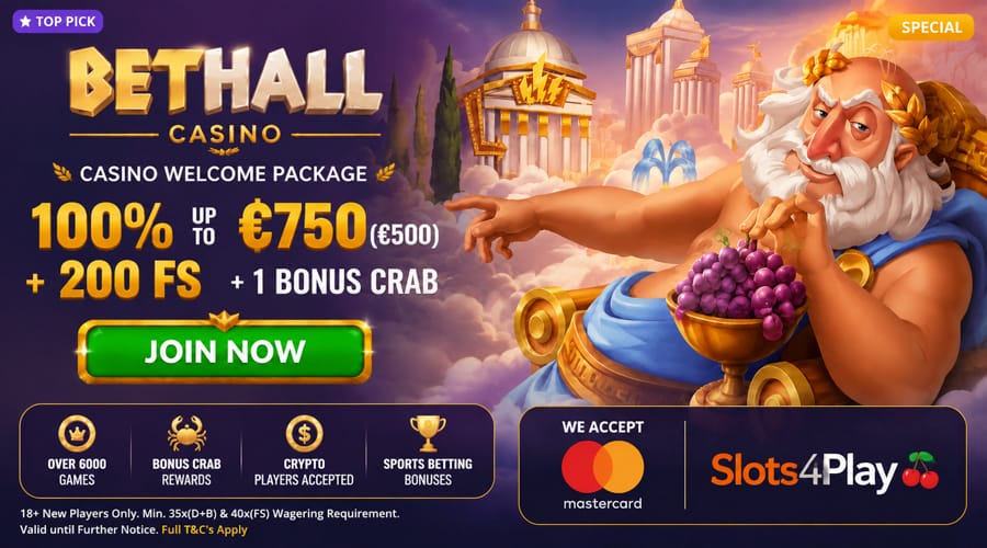 Bonus Mastercard du casino Bethall