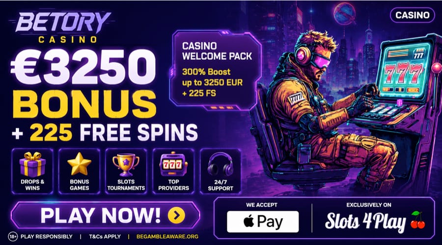 Betory Casino Apple Pay Bonus