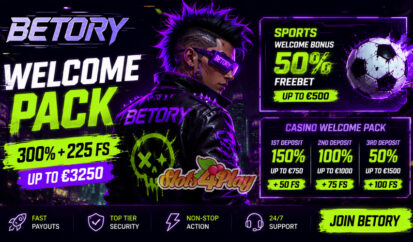Betory Sports and Casino Bonuses