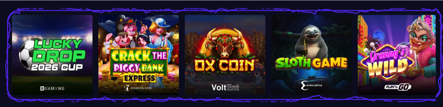 Betory Casino trending games