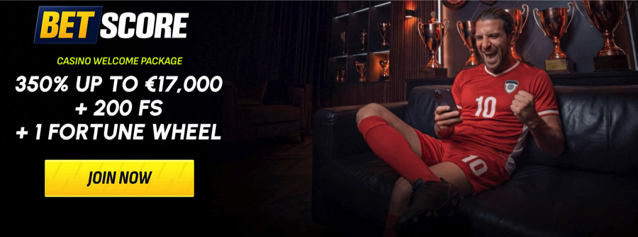Betscore bonus offer