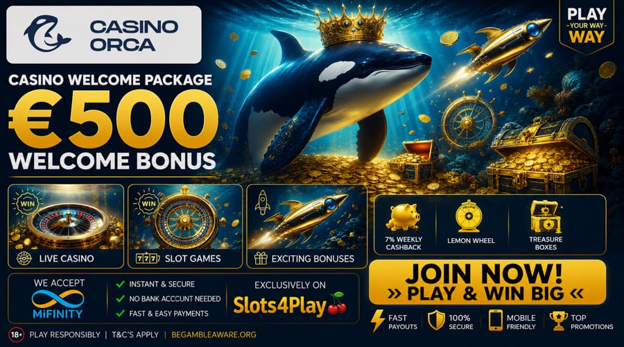 Bonus Casino Orca Mifinity