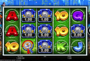 Demo des Spielautomaten „Cops 'n' Robbers Bigger Big Money Soccer“ – Inspired Gaming