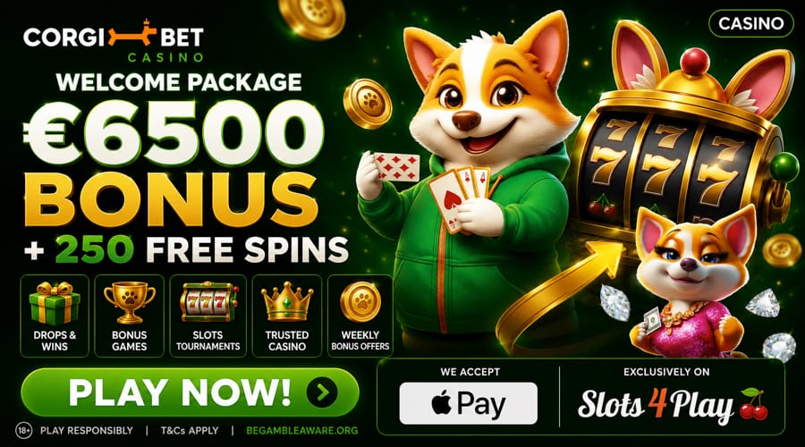 Corgibet Casino Apple Pay Bonus