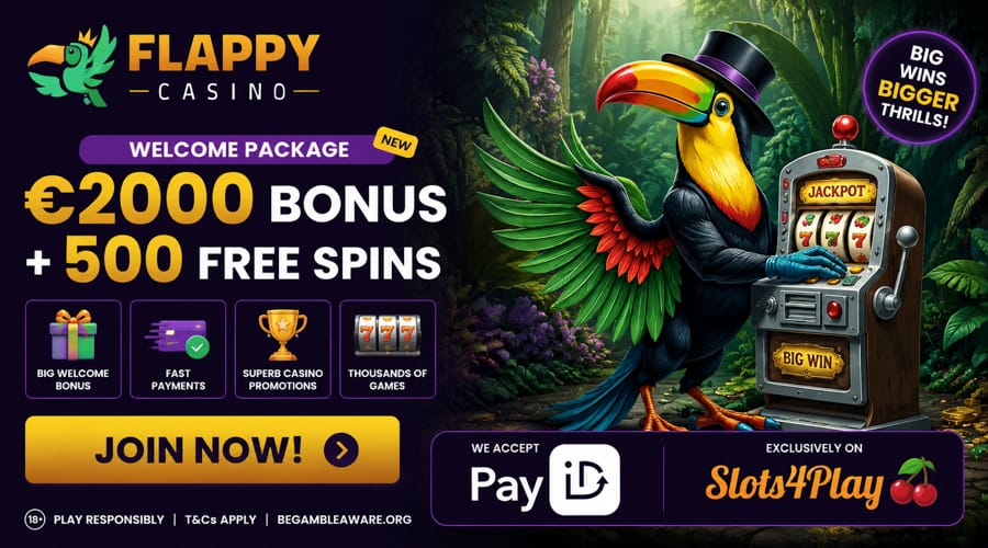 Flappy Casino PayID bonus