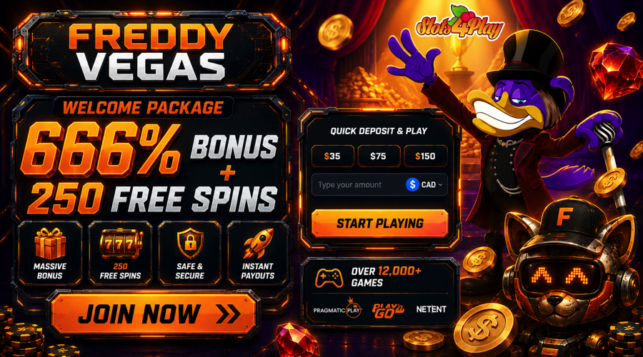 Freddy Vegas Free Spins