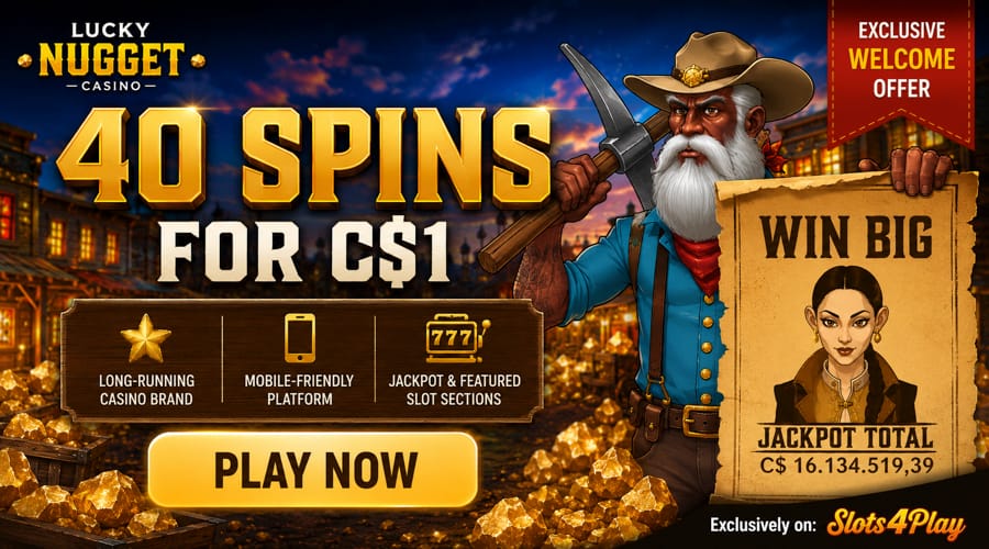 Lucky Nugget Casino MuchBetter Deposit Bonus