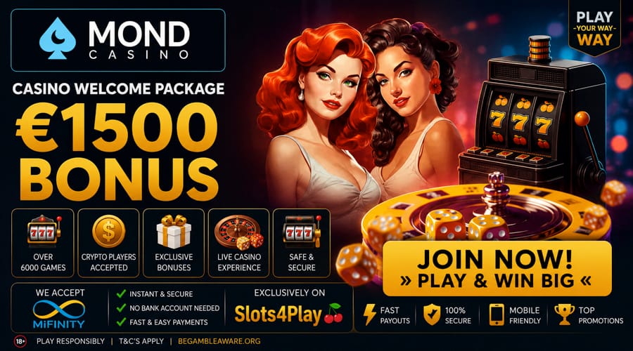 Bonus Mifinity del casinò Mond