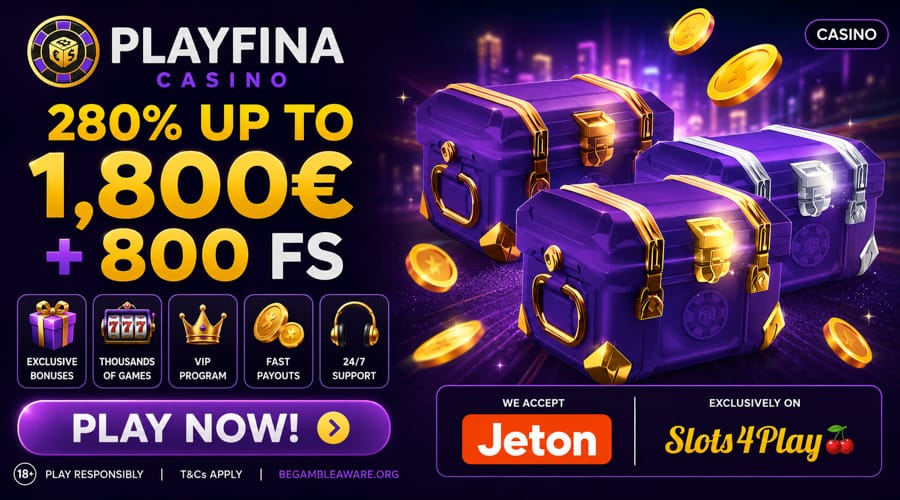 Bonus Jeton del casinò Playfina