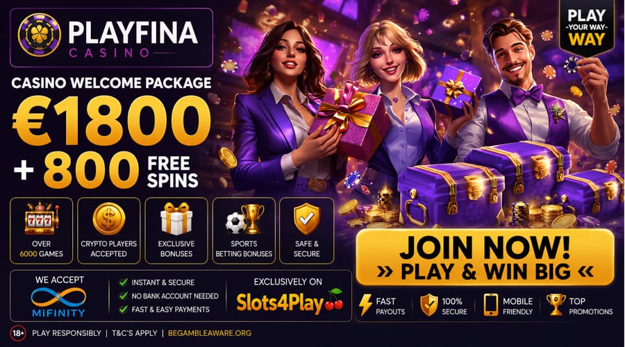 Bonus Playfina Casino Mifinity