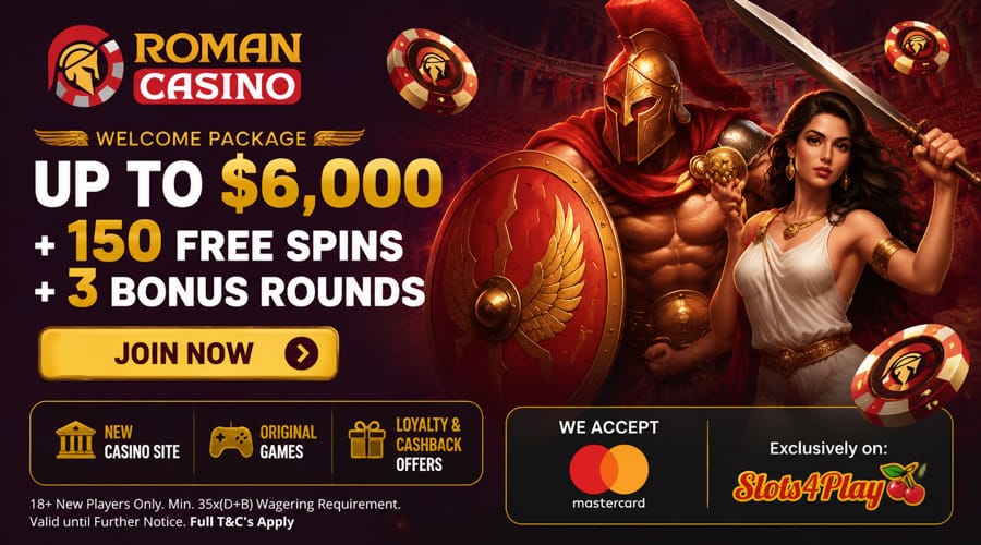 Roman Casino Bonus Mastercard