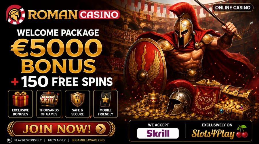 Roman Casino Bonus Skrill