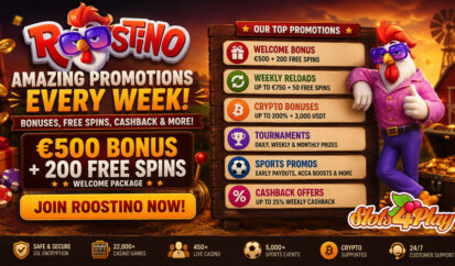 Roostino promotions