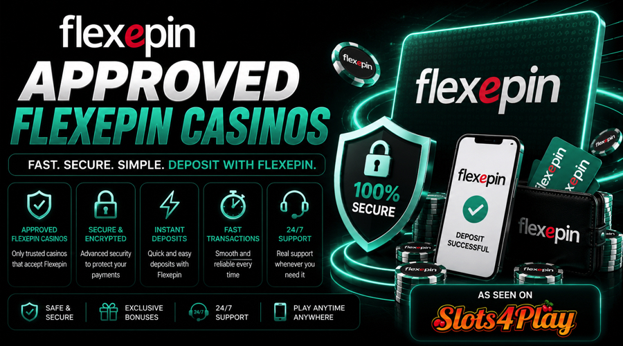 S4P approved Flexepin Casinos