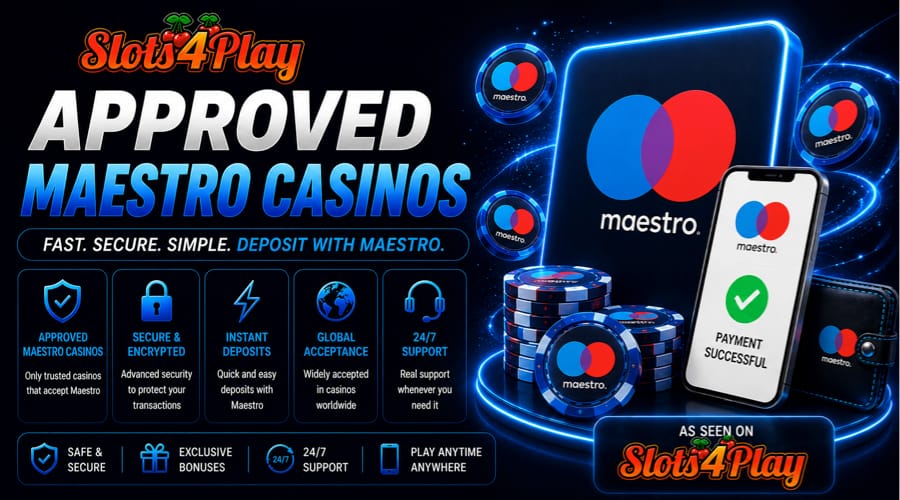 S4P approved Maestro Casinos