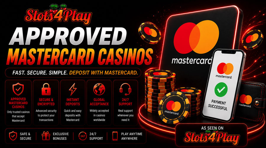 S4P approved Mastercard Casinos
