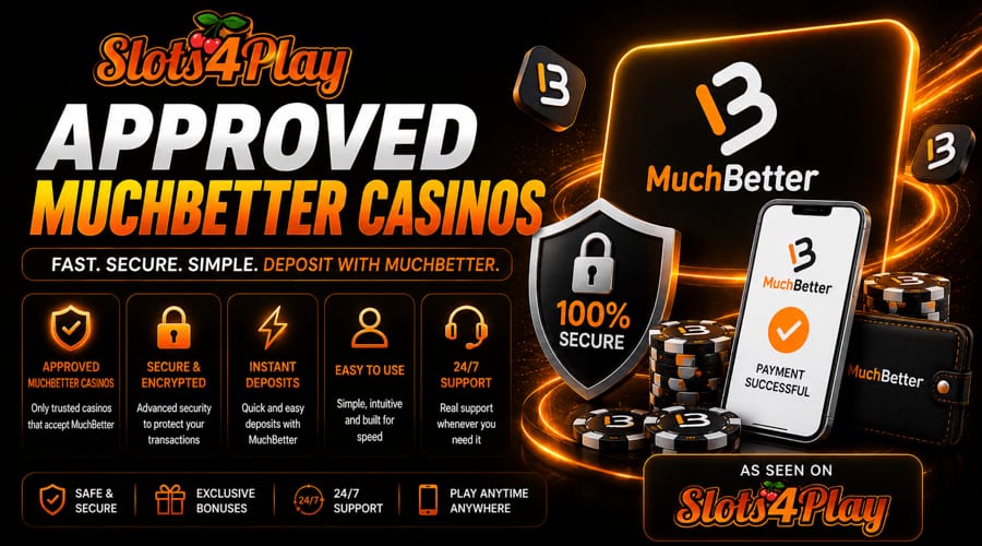 S4P approved MuchBetter Casinos