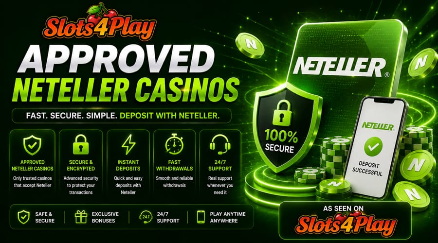 S4P - 承認された Neteller カジノ