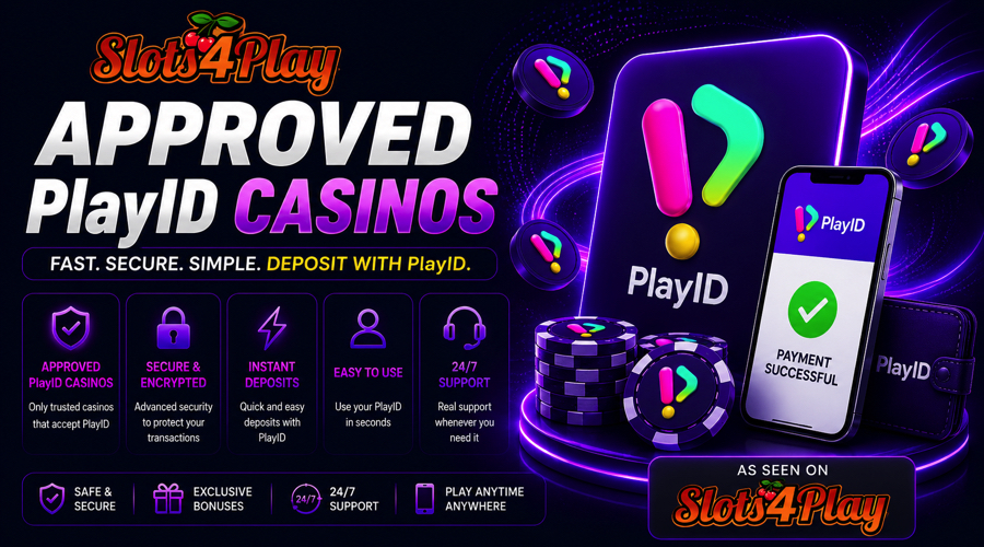 S4P approved PlayID Casinos