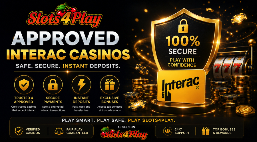 S4P Approved Interac Casinos