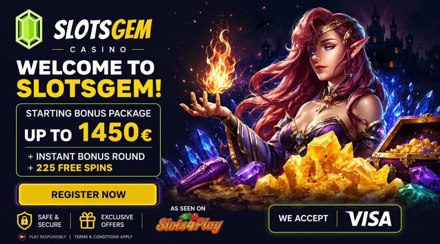 slotsgem casino visa bonus