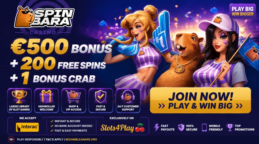 Spinbara Casino Interac bonus