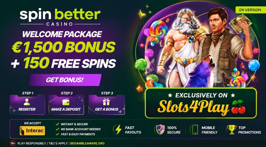 Spinbetter Casino Interac bonus