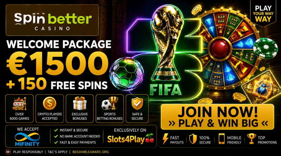 Bonus Spinbetter Casino Mifinity