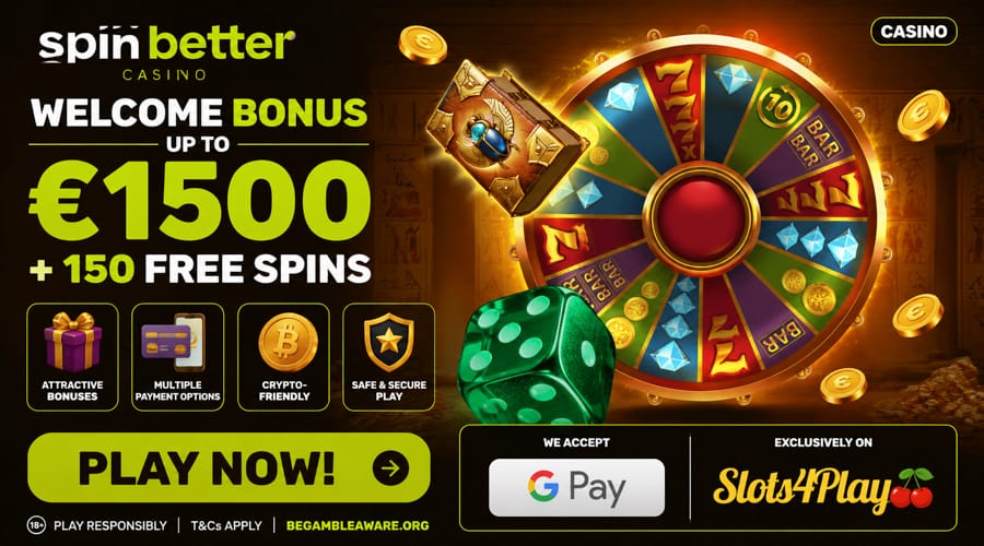 Spinbetter Casino Google Pay bonus