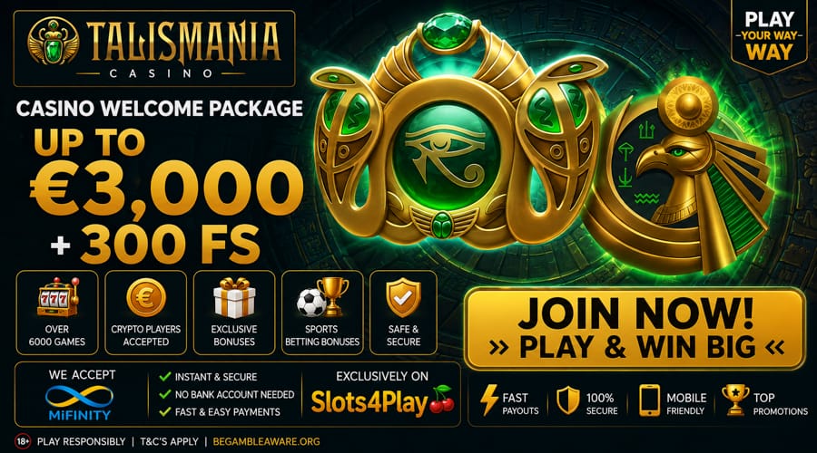 Talismania Bonus Casinò Mifinity