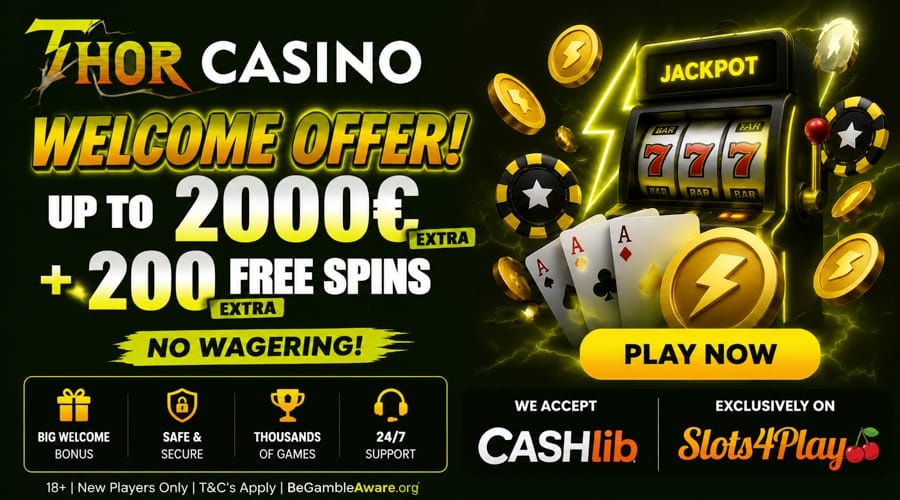 Thor Casino Cashlib bonus