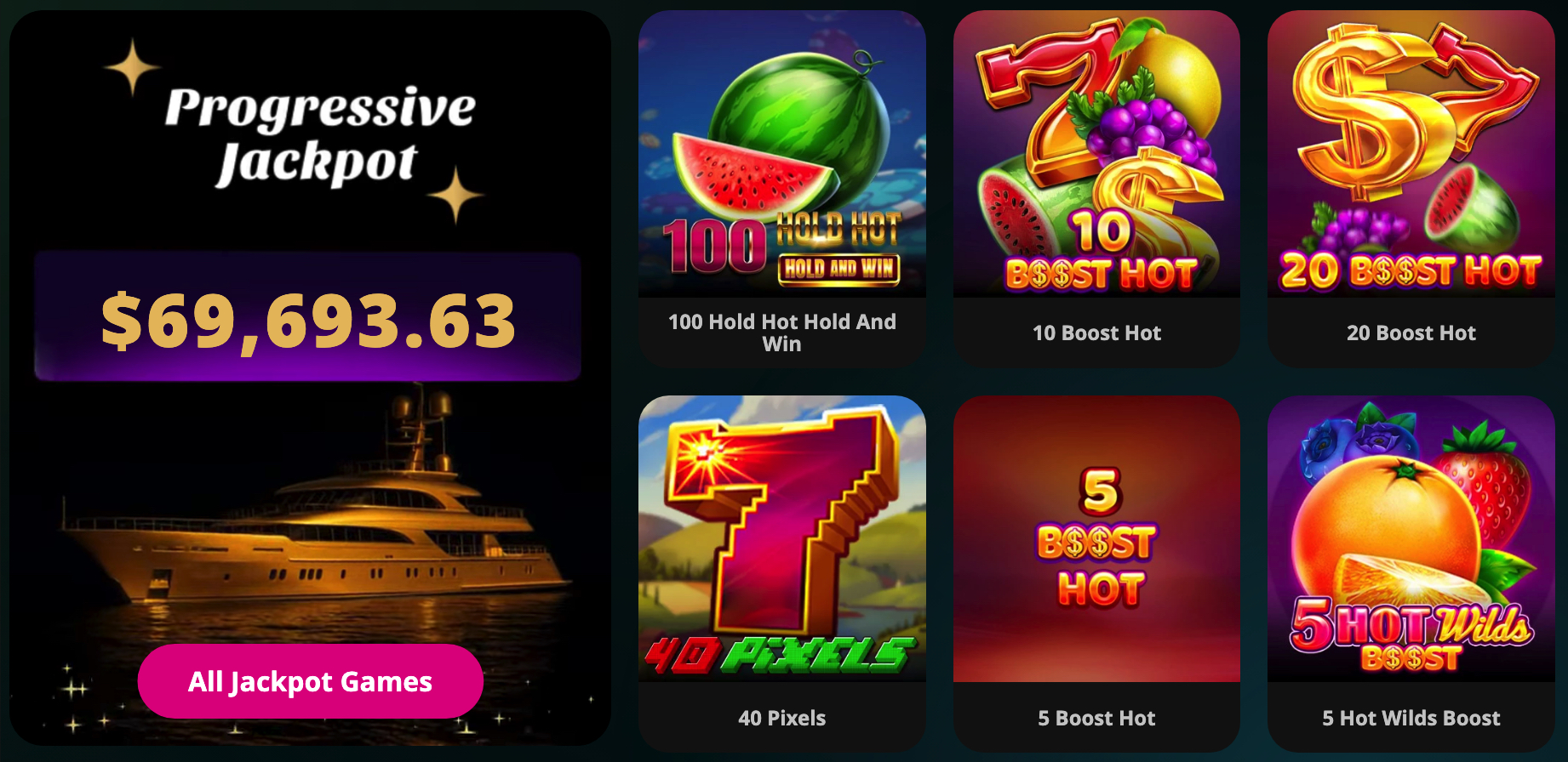 Winaday Casino slots