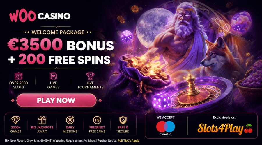 Woo Casino Maestro bonus