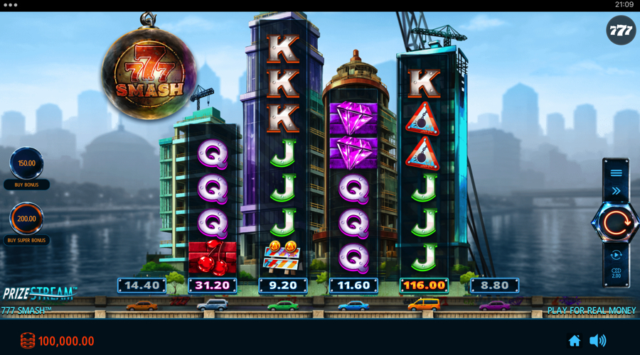 777 Smash Slot Demo - Crazy Tooth Studio