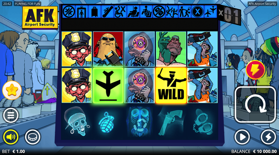 AFK Airport Security slot demo - Nolimit City
